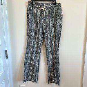 Roxy Draw String Linen Pants